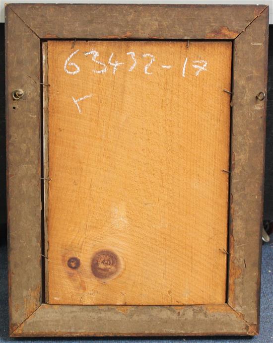 Florence N Street (Exh. 1884) Portrait of a tabby cat, 12 x 8in.